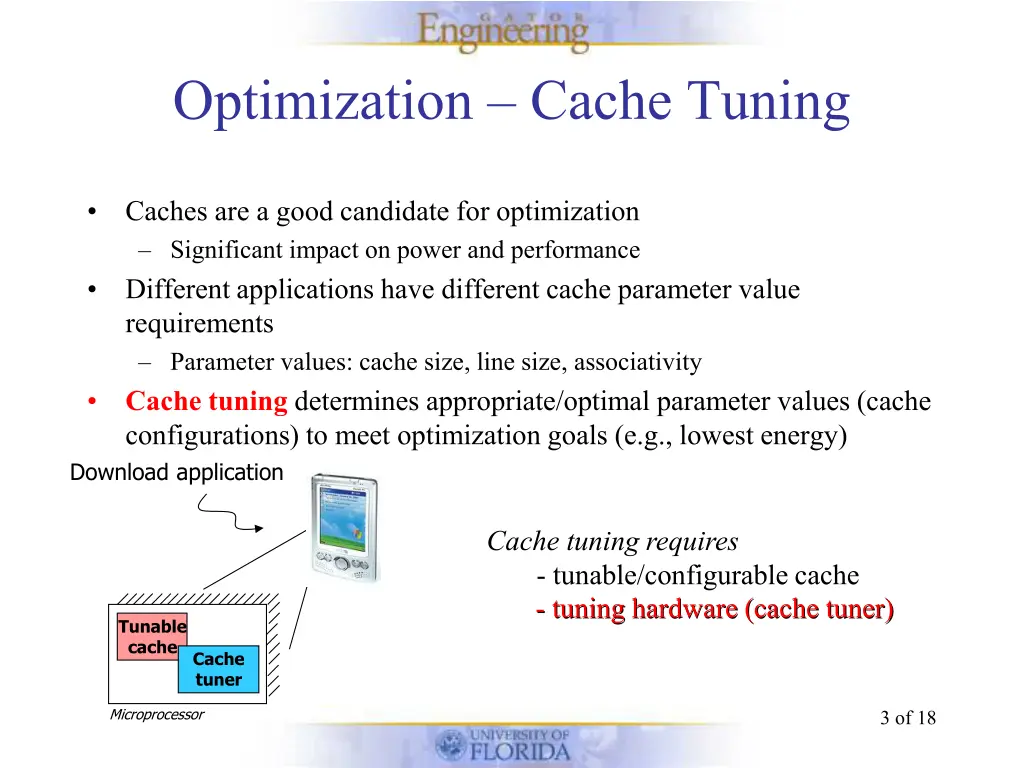 optimization cache tuning