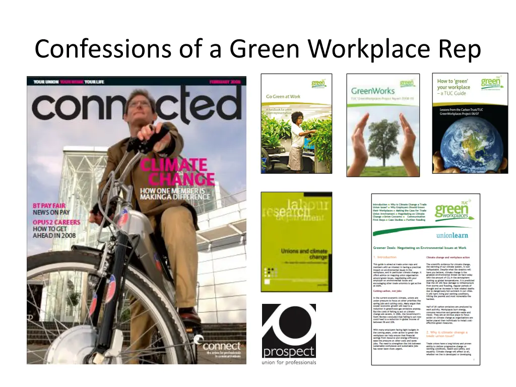 confessions of a green workplace rep