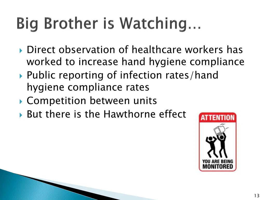 direct observation of healthcare workers