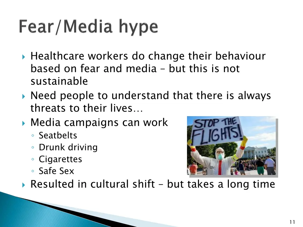 healthcare workers do change their behaviour