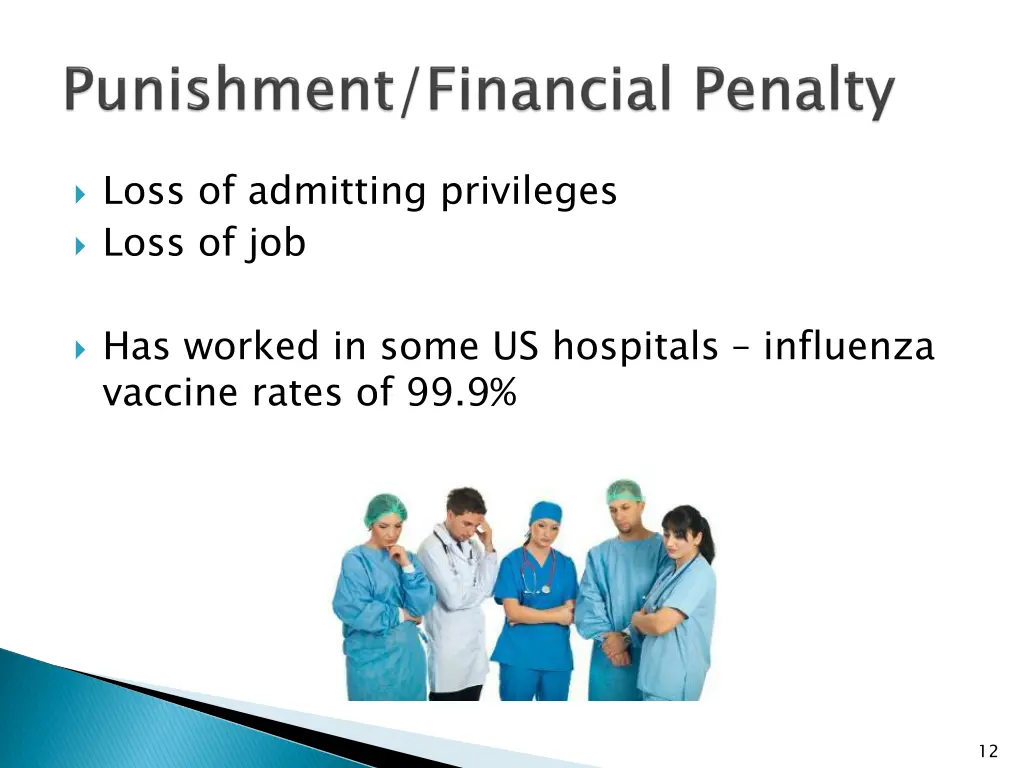 loss of admitting privileges loss of job