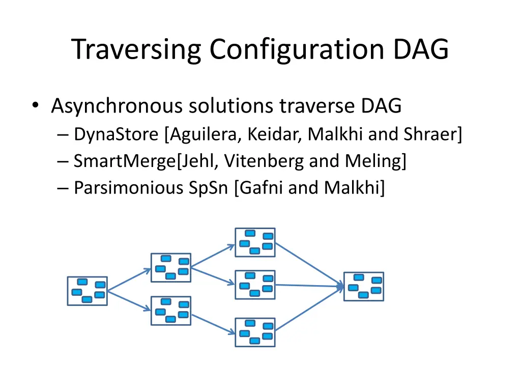 traversing configuration dag