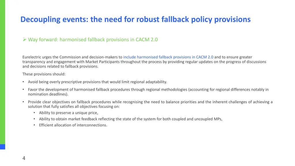 decoupling events the need for robust fallback 1