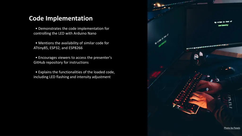 code implementation