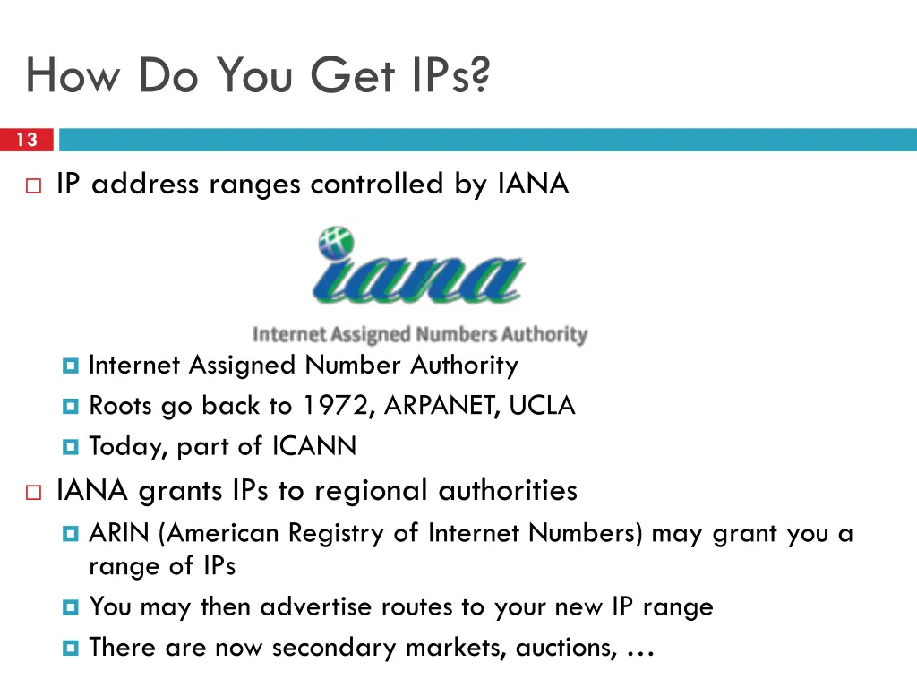 how do you get ips
