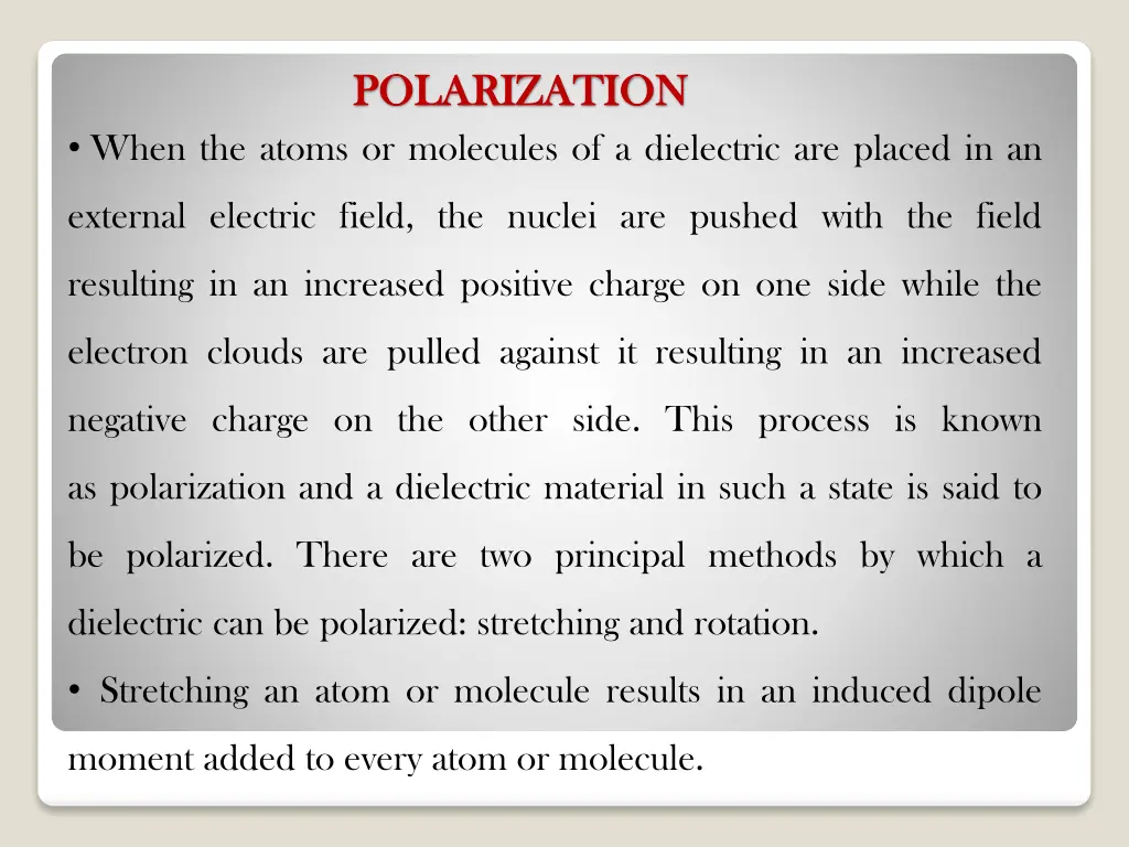 polarization polarization