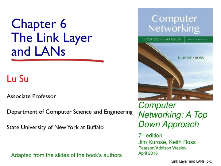 chapter 6 the link layer and lans