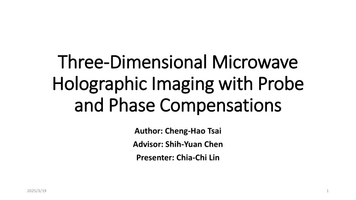 three three dimensional microwave dimensional