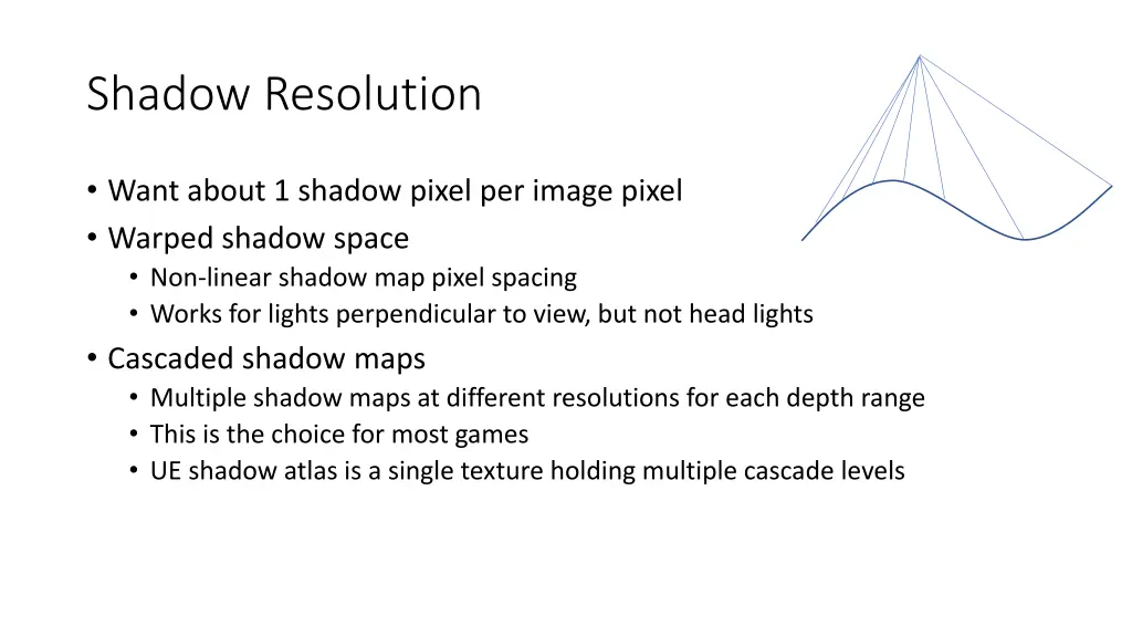 shadow resolution