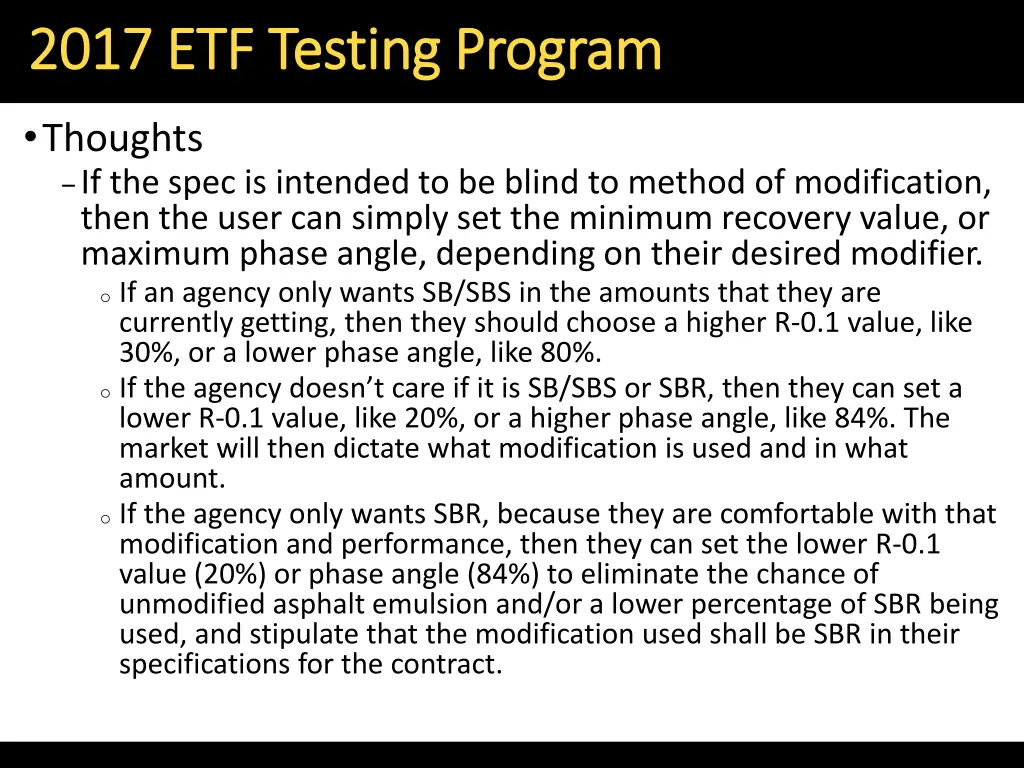 2017 etf testing program 2017 etf testing program 7
