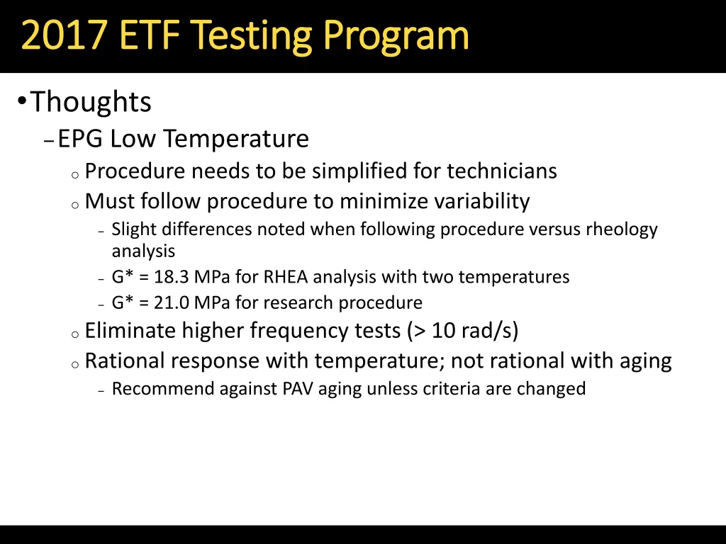 2017 etf testing program 2017 etf testing program 8