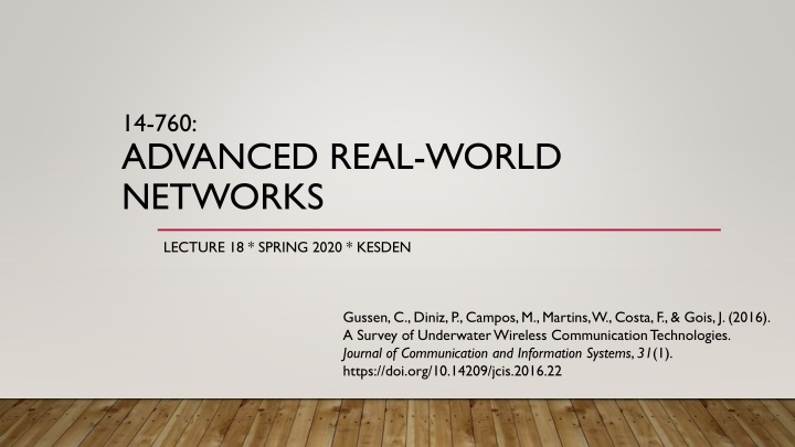 14 760 advanced real world networks