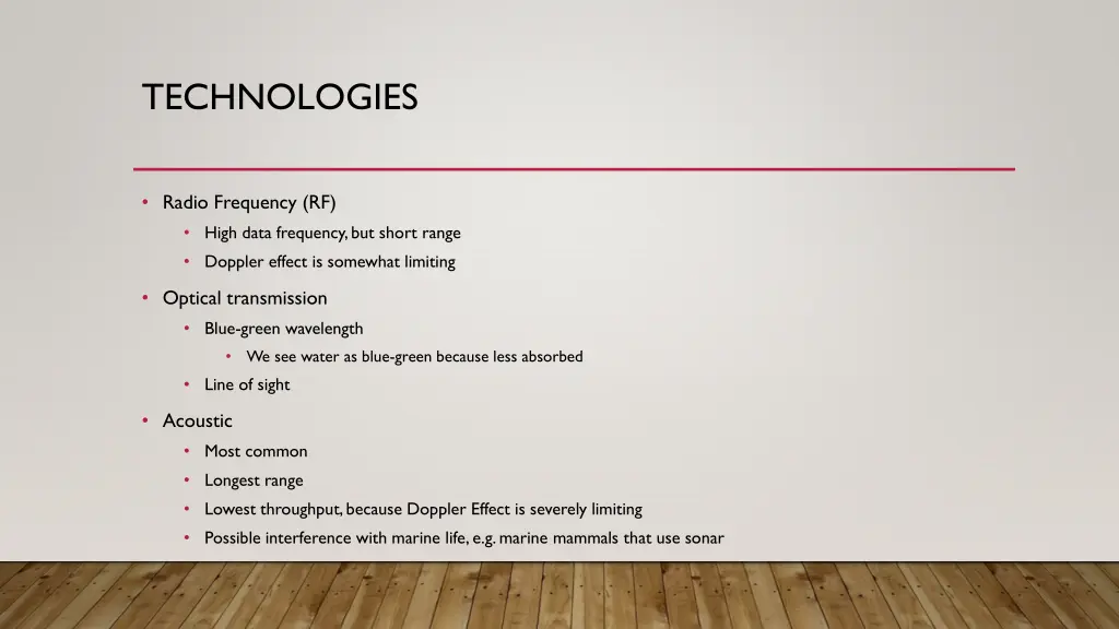 technologies