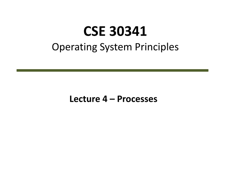cse 30341 operating system principles