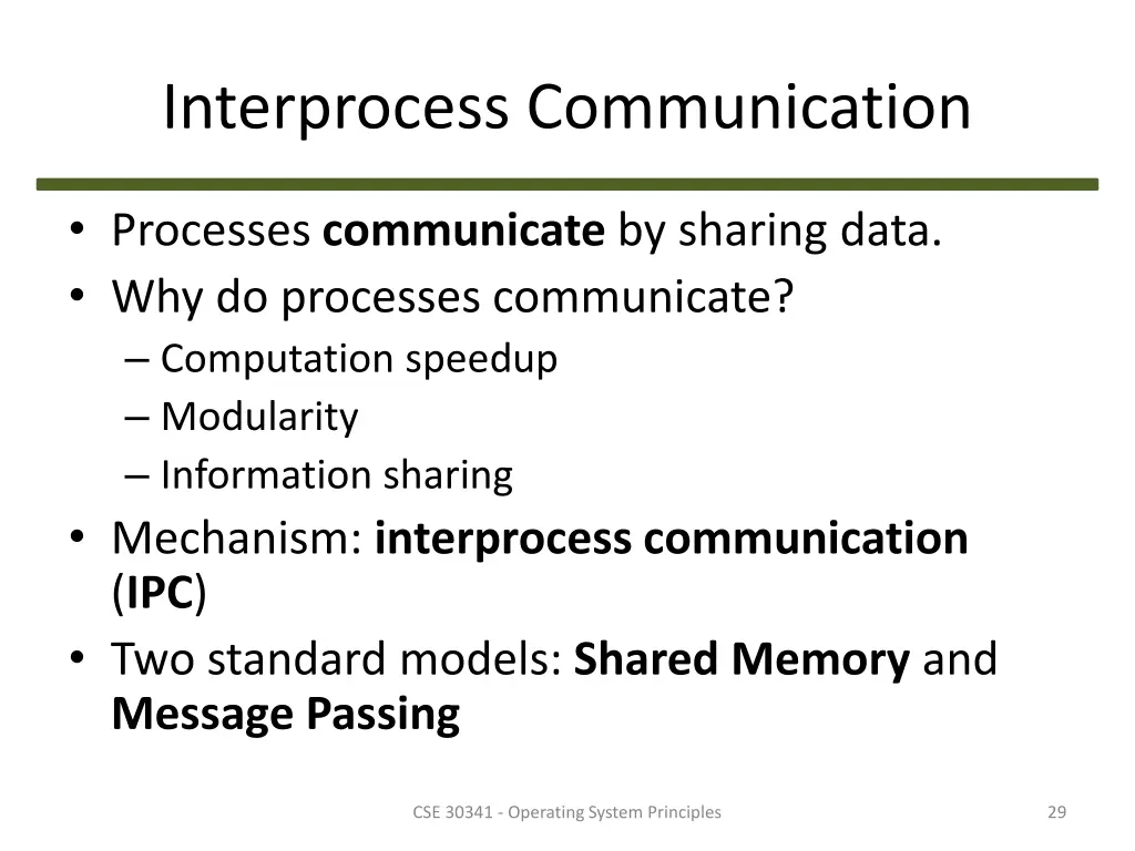 interprocess communication