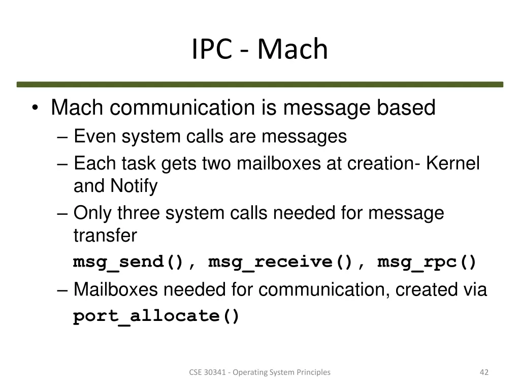 ipc mach