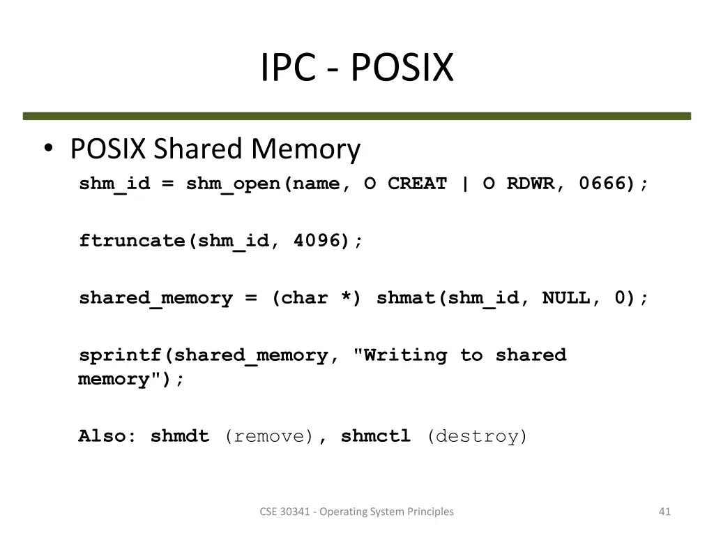 ipc posix