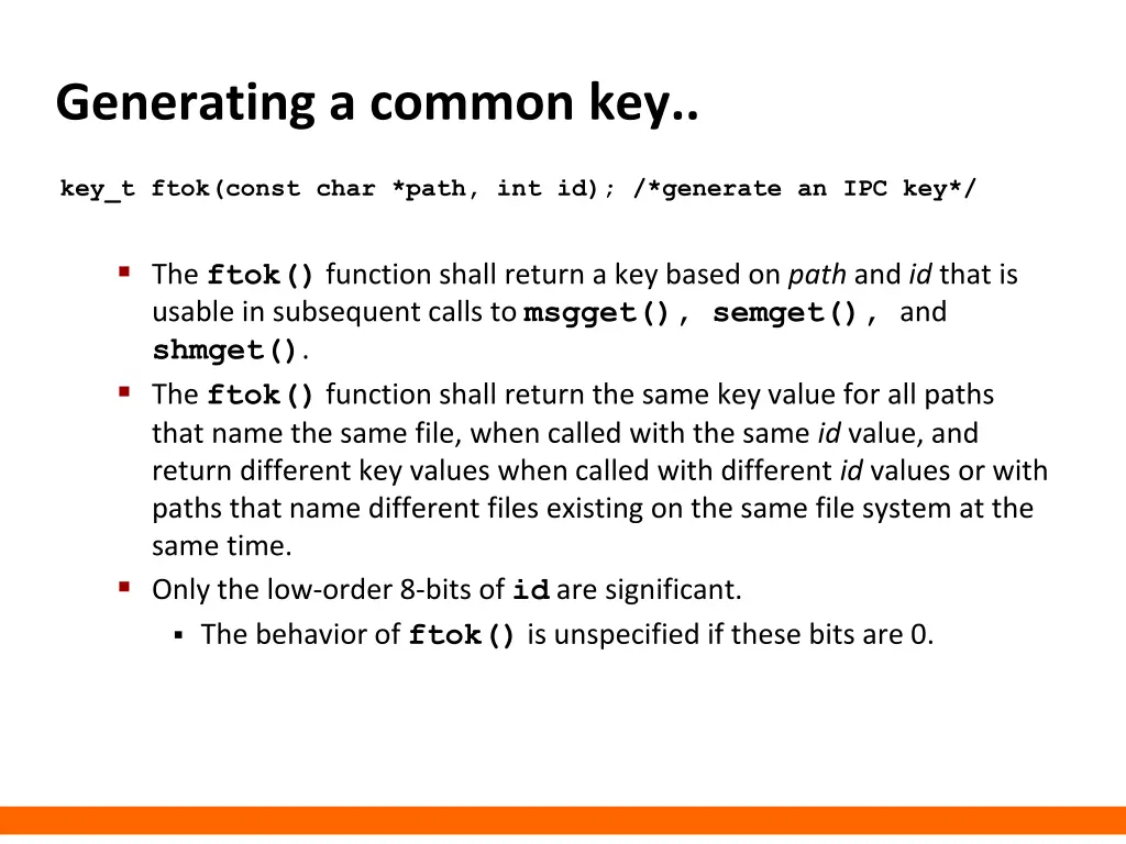 generating a common key
