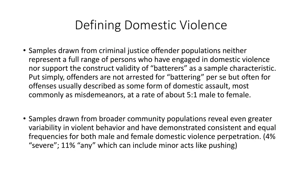 defining domestic violence 2