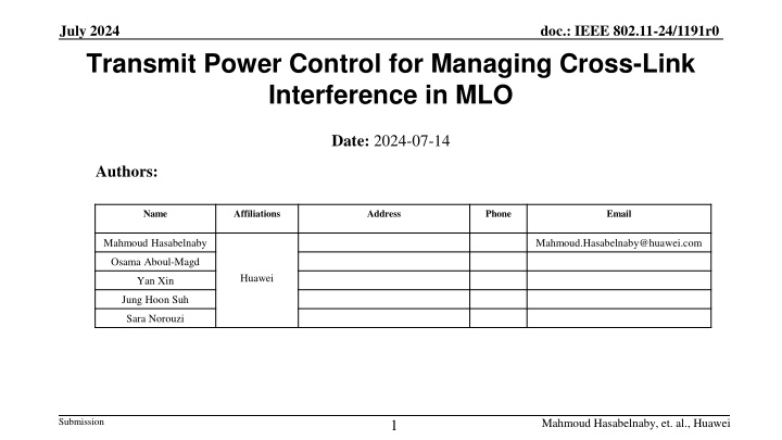 doc ieee 802 11 24 1191r0