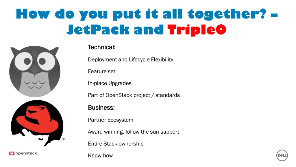 how do you put it all together jetpack and tripleo 1