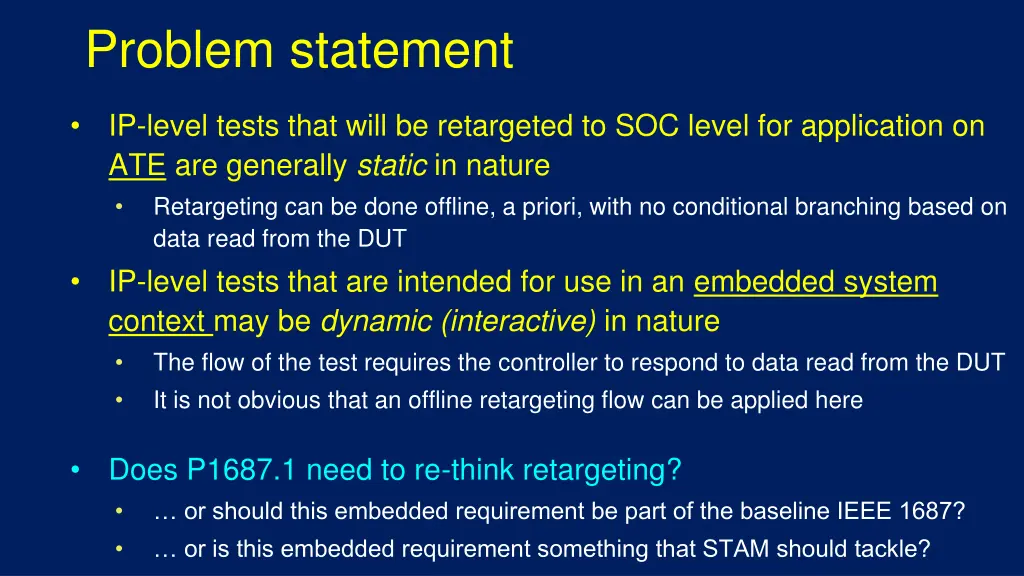 problem statement