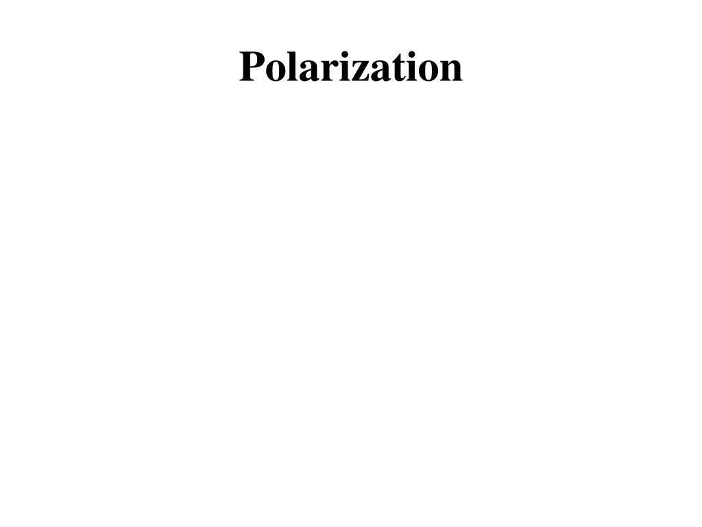 polarization