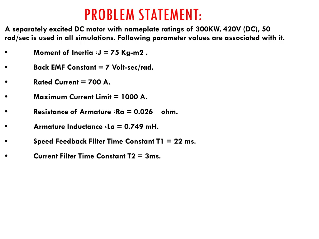 problem statement