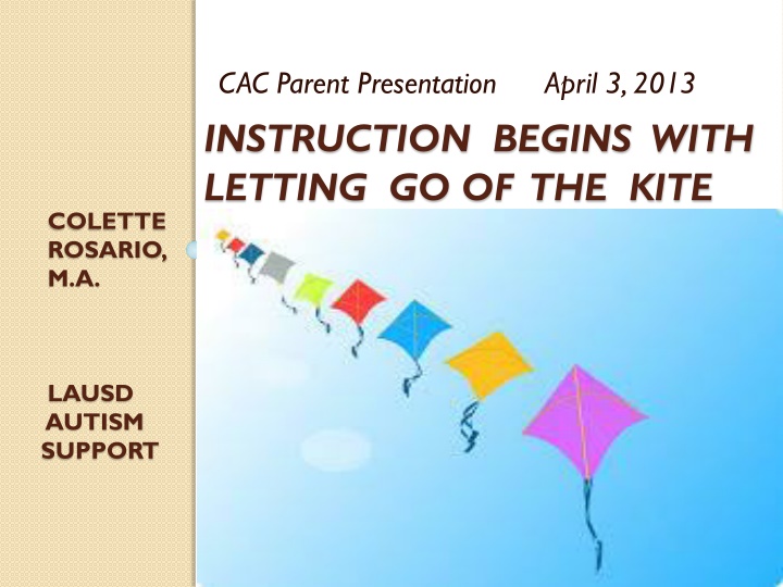 cac parent presentation april 3 2013
