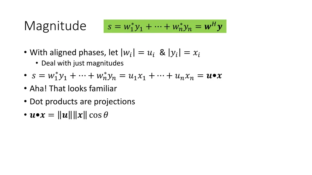 magnitude
