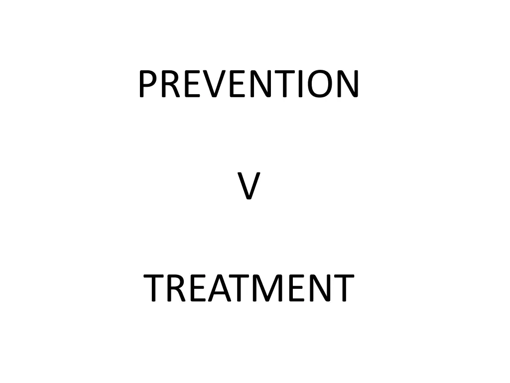 prevention