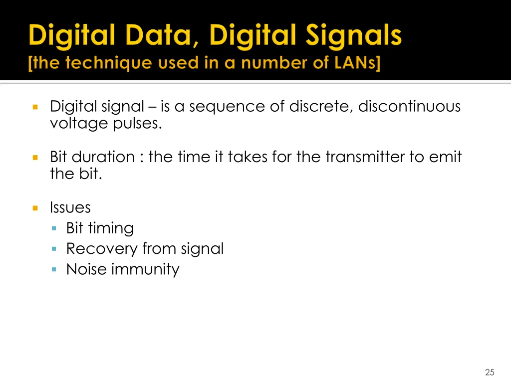 digital signal is a sequence of discrete