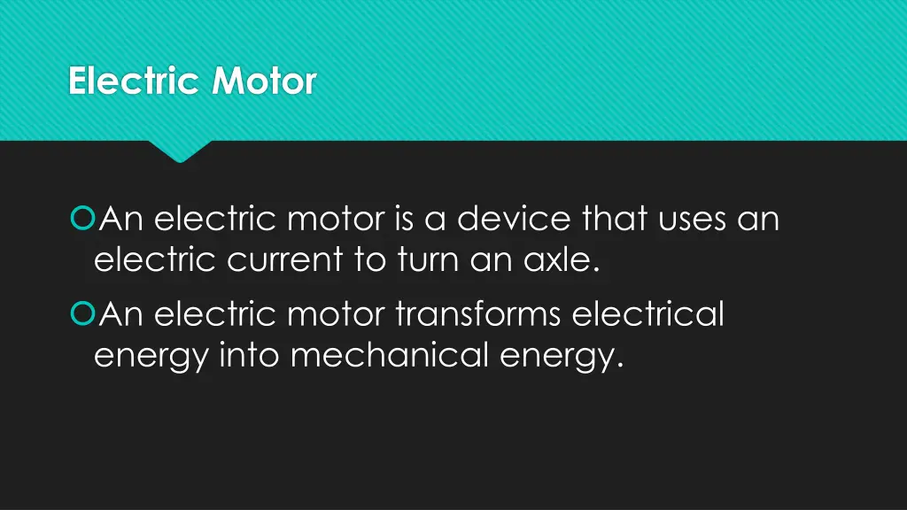 electric motor