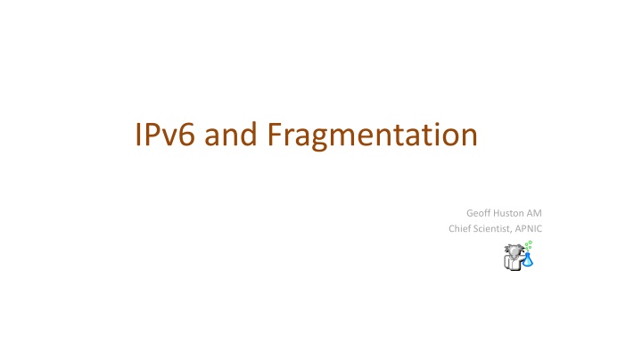 ipv6 and fragmentation