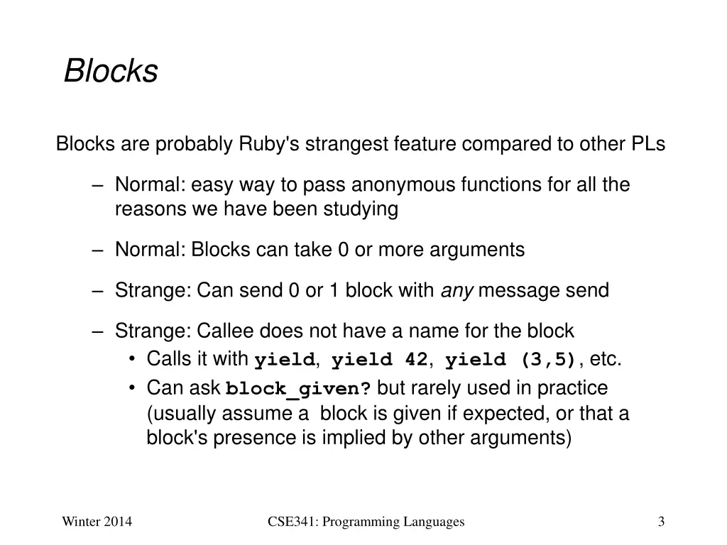 blocks