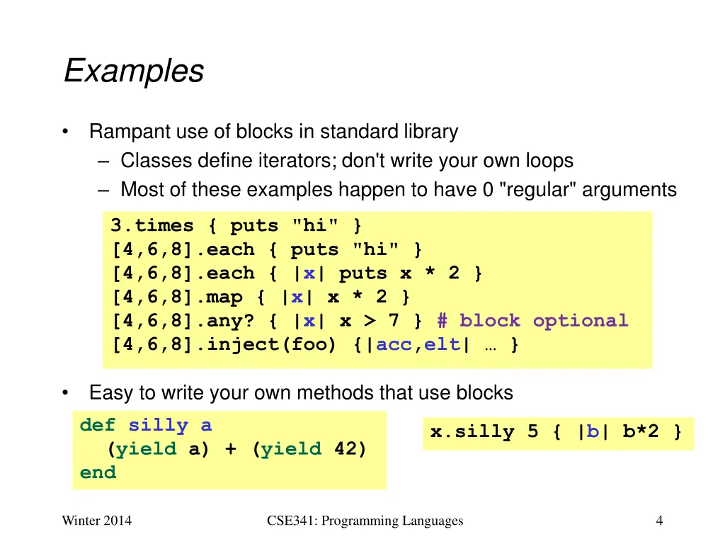 examples