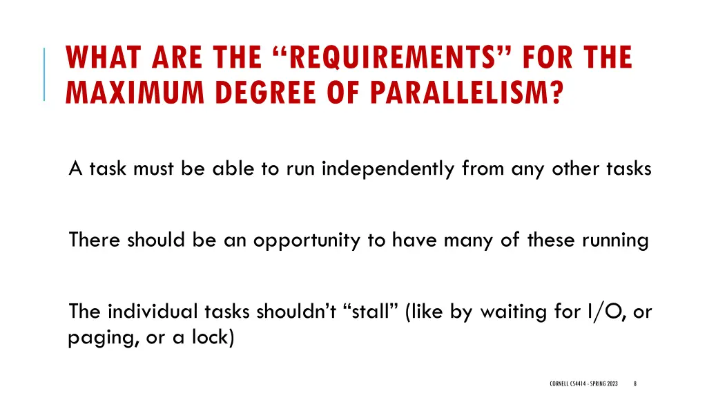 what are the requirements for the maximum degree