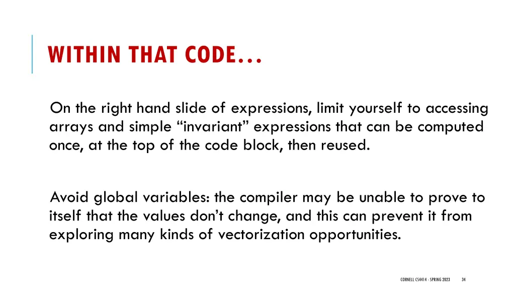 within that code
