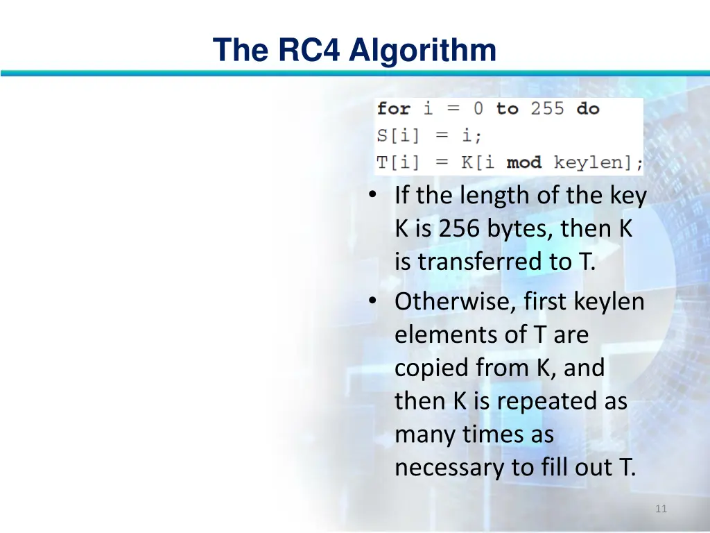 the rc4 algorithm 10