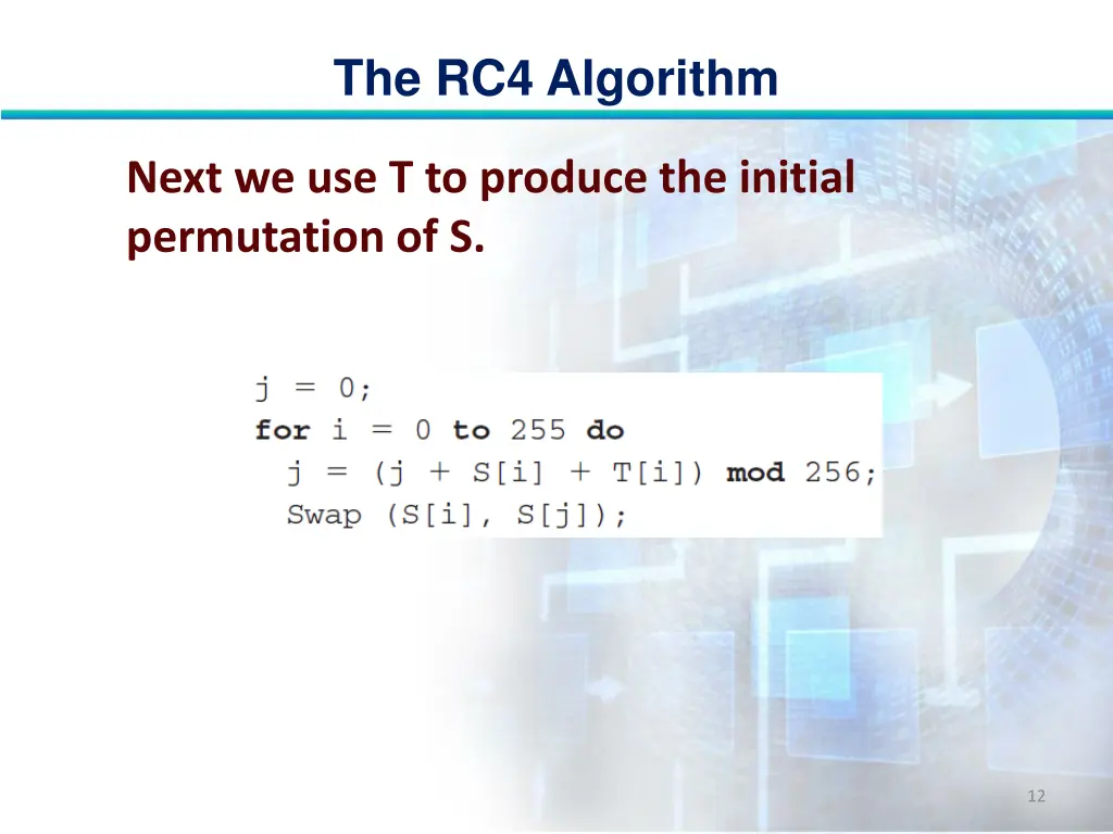 the rc4 algorithm 11