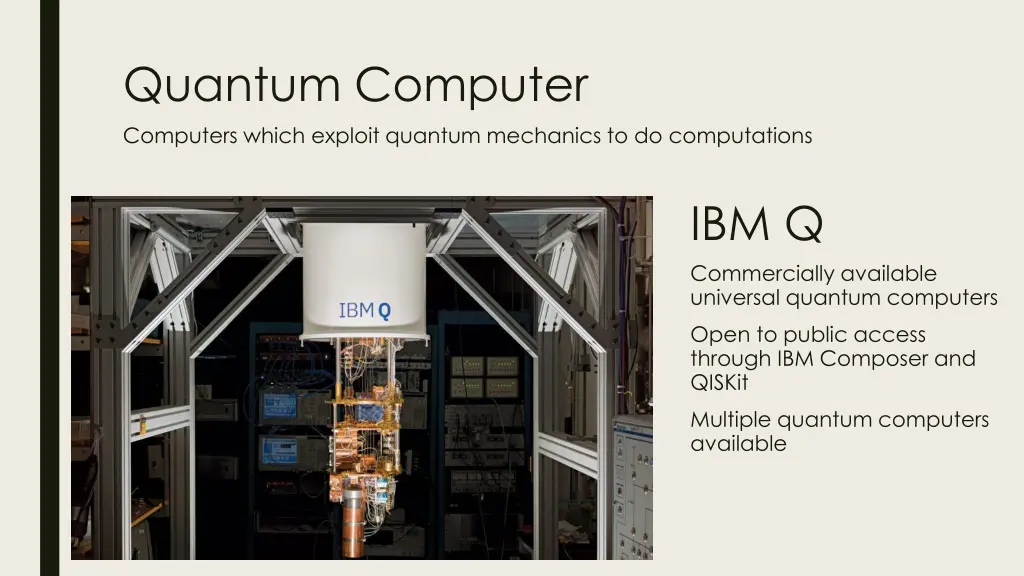 quantum computer computers which exploit quantum