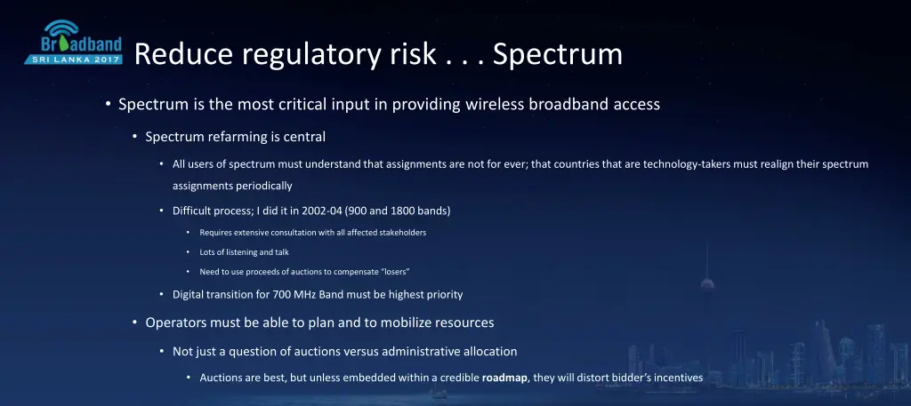 reduce regulatory risk spectrum