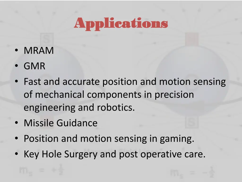 applications applications
