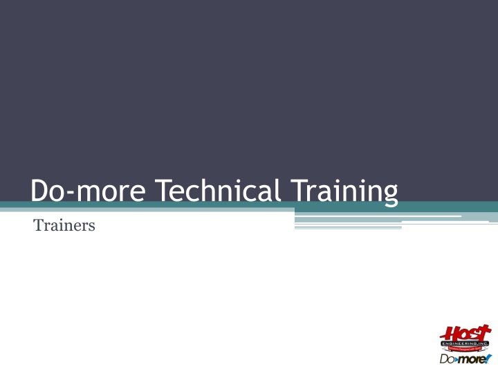 do more technical training trainers