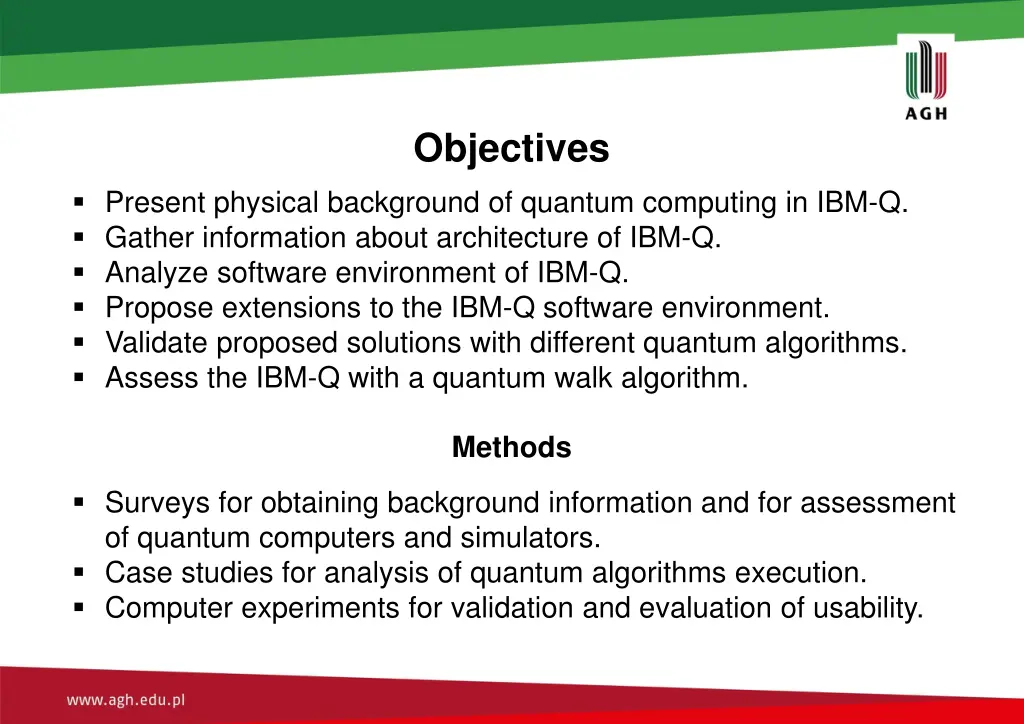 objectives
