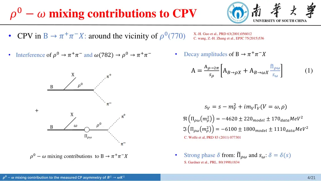 0 mixing contributions to cpv