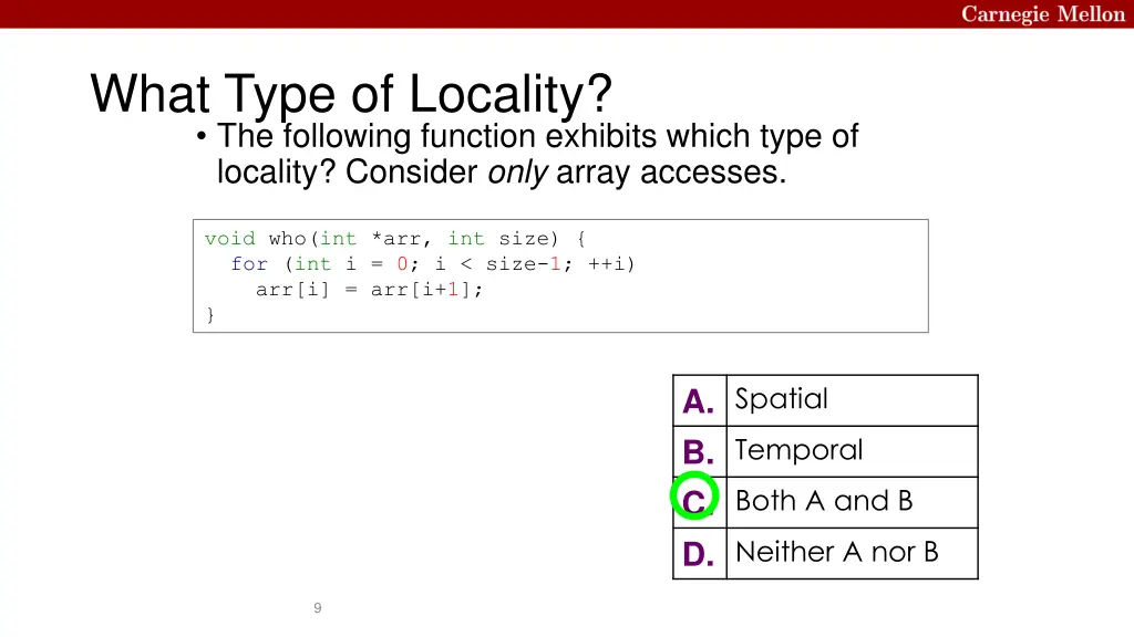 what type of locality