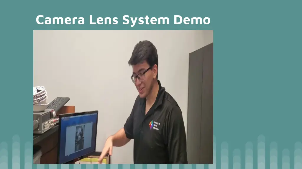 camera lens system demo