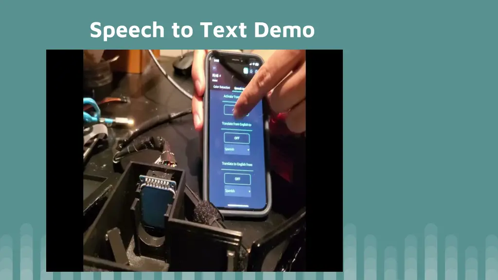 speech to text demo
