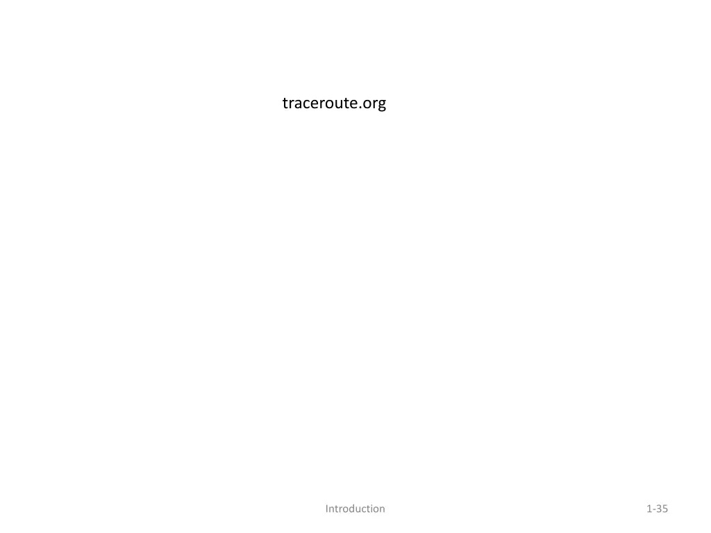 traceroute org